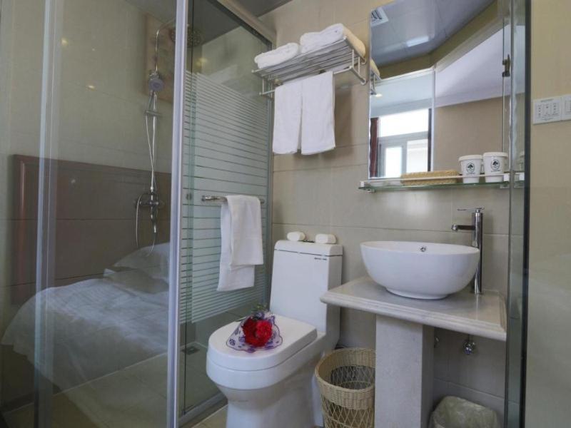 Greentree Inn Shanghai Pudong Airport Huaxia East Road Railway Station Shell Hotel Εξωτερικό φωτογραφία