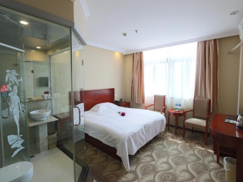 Greentree Inn Shanghai Pudong Airport Huaxia East Road Railway Station Shell Hotel Εξωτερικό φωτογραφία