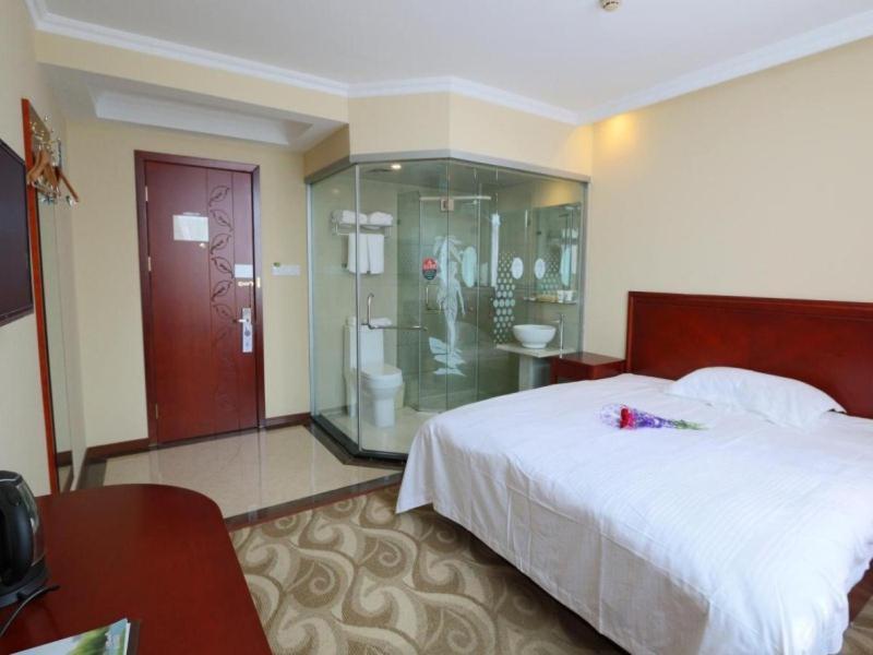 Greentree Inn Shanghai Pudong Airport Huaxia East Road Railway Station Shell Hotel Εξωτερικό φωτογραφία