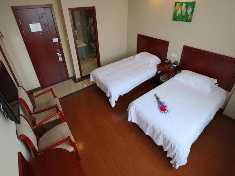 Greentree Inn Shanghai Pudong Airport Huaxia East Road Railway Station Shell Hotel Εξωτερικό φωτογραφία