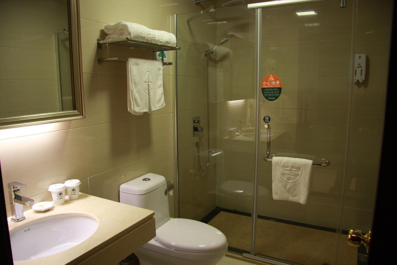 Greentree Inn Shanghai Pudong Airport Huaxia East Road Railway Station Shell Hotel Εξωτερικό φωτογραφία