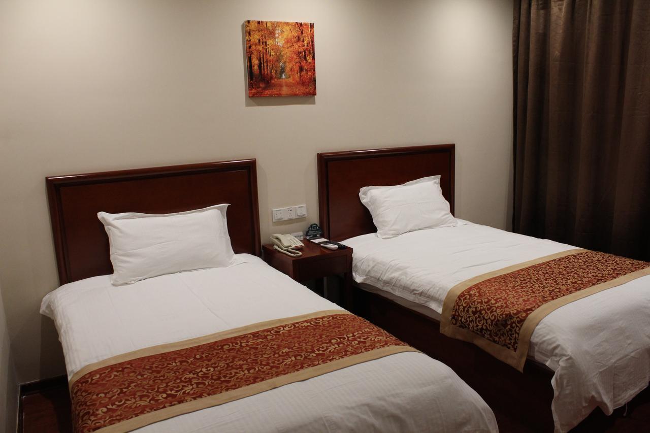 Greentree Inn Shanghai Pudong Airport Huaxia East Road Railway Station Shell Hotel Εξωτερικό φωτογραφία
